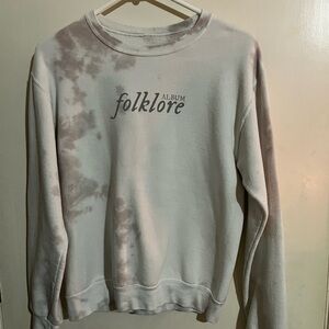 Taylor Swift Folklore Album Sweater